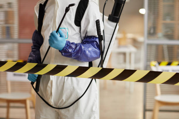 Professional Sewage Cleanup technician working in Vernalis, CA